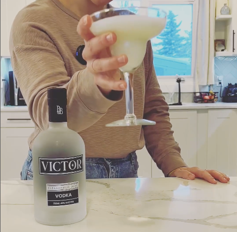 Victor Vodka Key Lime Martini