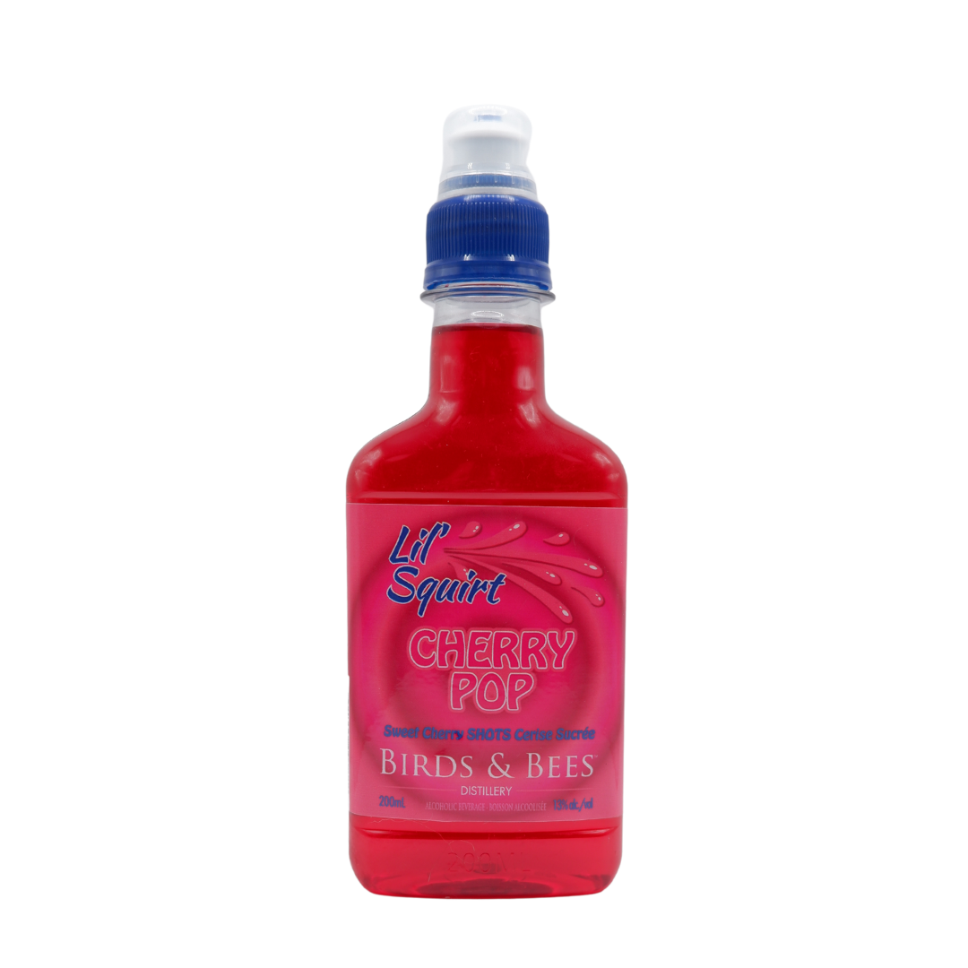 Lil' Squirts Vodka Mixer Cherry Pop Sweet Cherry Case