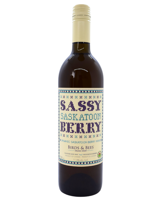 Organic Saskatoon Berry Wine