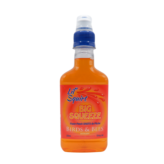 Lil' Squirts Vodka Mixer Big Squeeze Fuzzy Peach Case