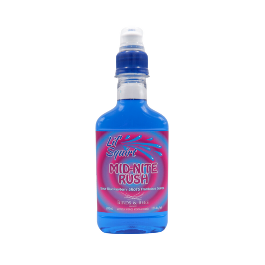 Lil' Squirts Vodka Mixer Midnight Rush Blue Raspberry Case