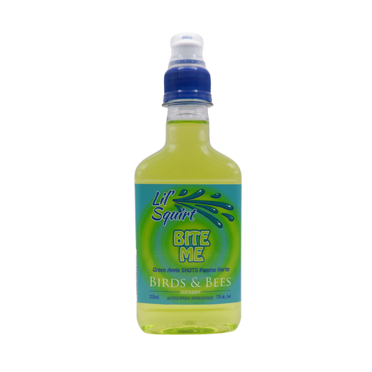 Lil' Squirts Vodka Mixer Bite Me Green Apple Case